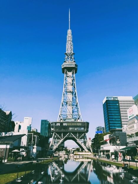 名古屋行きのフライト